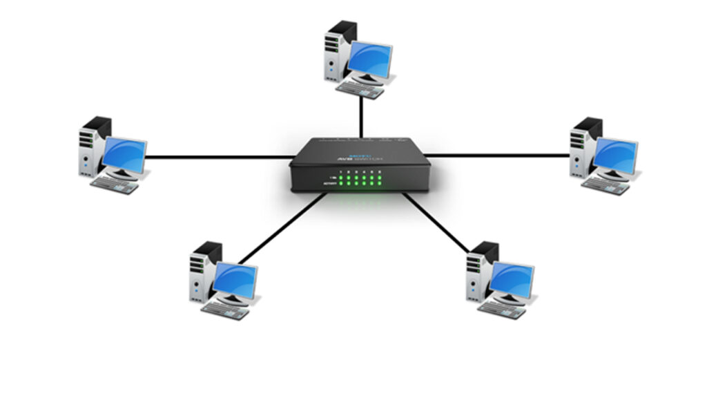 Computer network hub